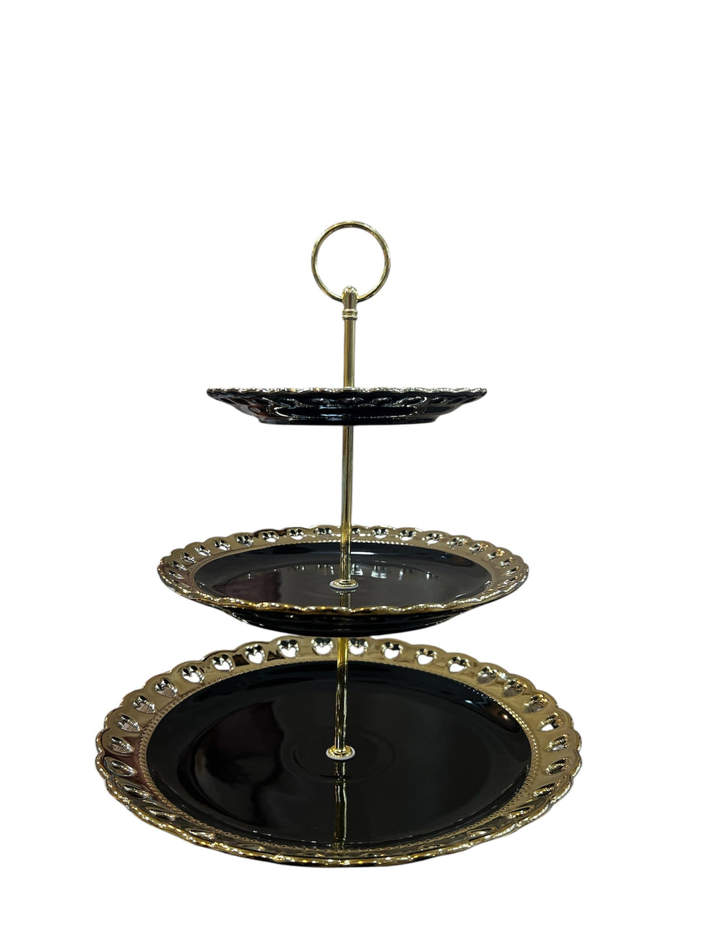 Midnight Elegance Pastry Stand