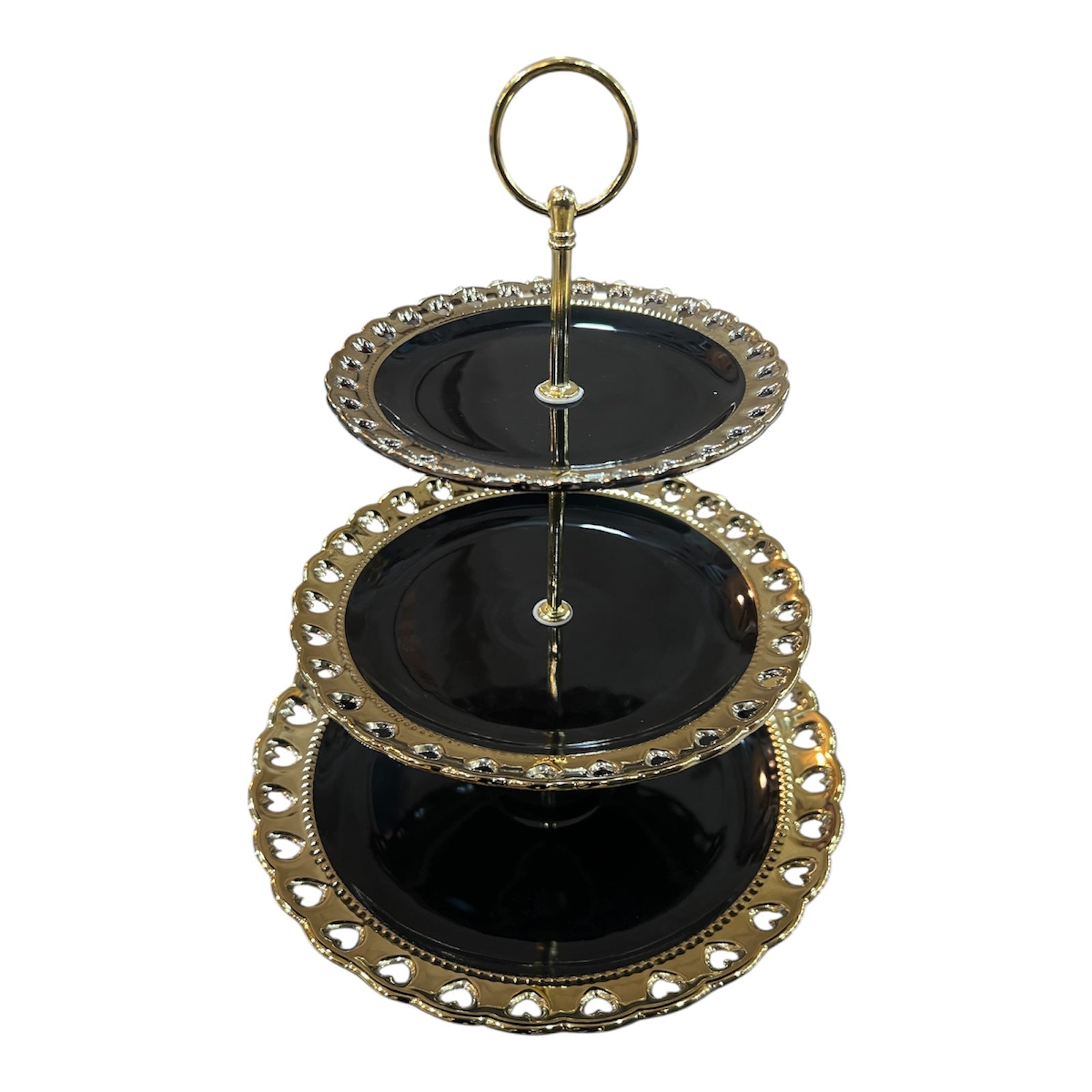 Midnight Elegance Pastry Stand