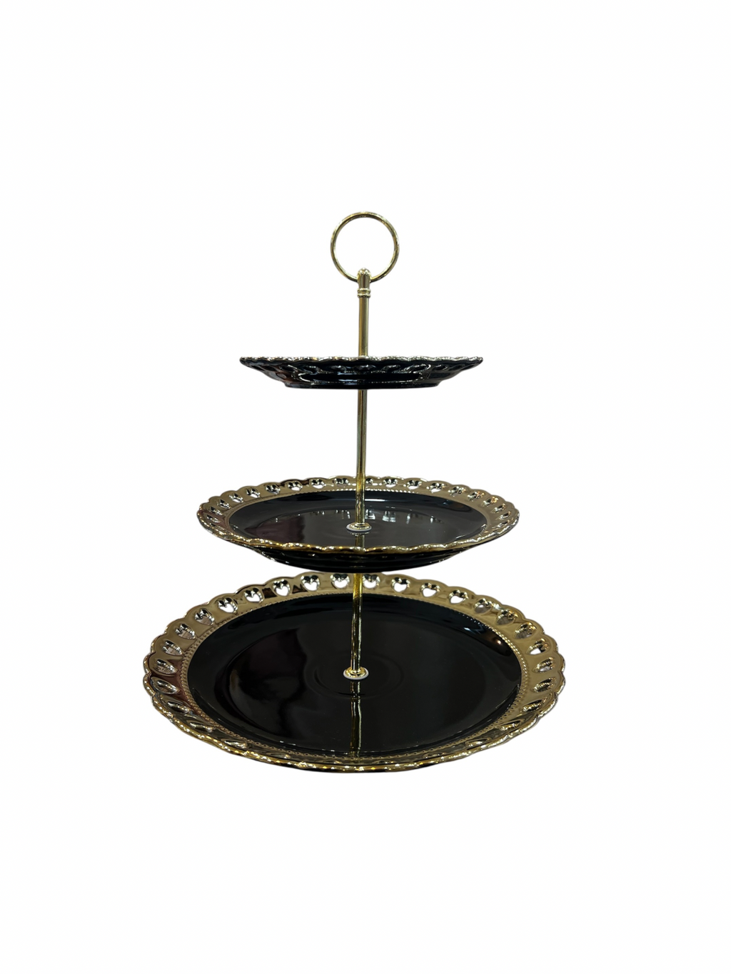 Midnight Elegance Pastry Stand