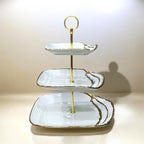 Royal Gold Serving Stand